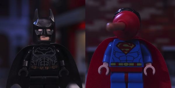 Бэтмен против Супермена: На заре Лего