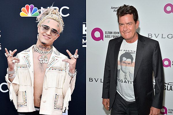 Чарли Шин снялся в клипе Лил Пампа