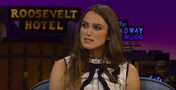 Кира Найтли на шоу Джеймса Кордена рассказала, с кем чаще всего ее путают