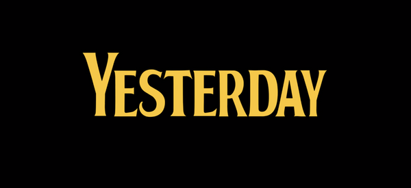 Трейлер: «Yesterday»