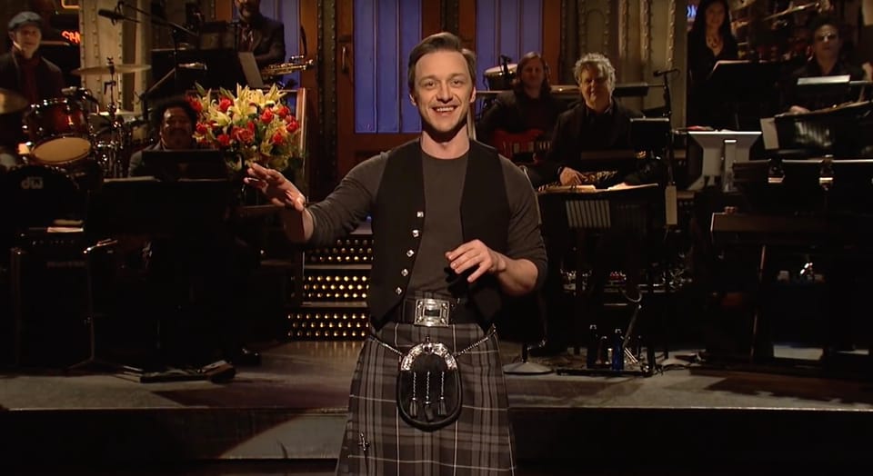 Show Must Go On: Джеймс МакЭвой в SNL